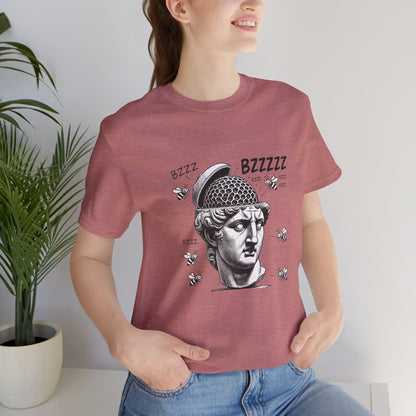 Hive Mind T-Shirt – Surreal Bee Group Think Parody Tee