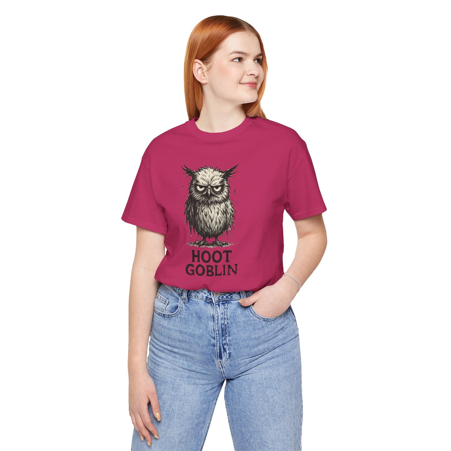 Hoot Goblin T-Shirt – Funny Owl Tee for Night Owls & Mischief Makers