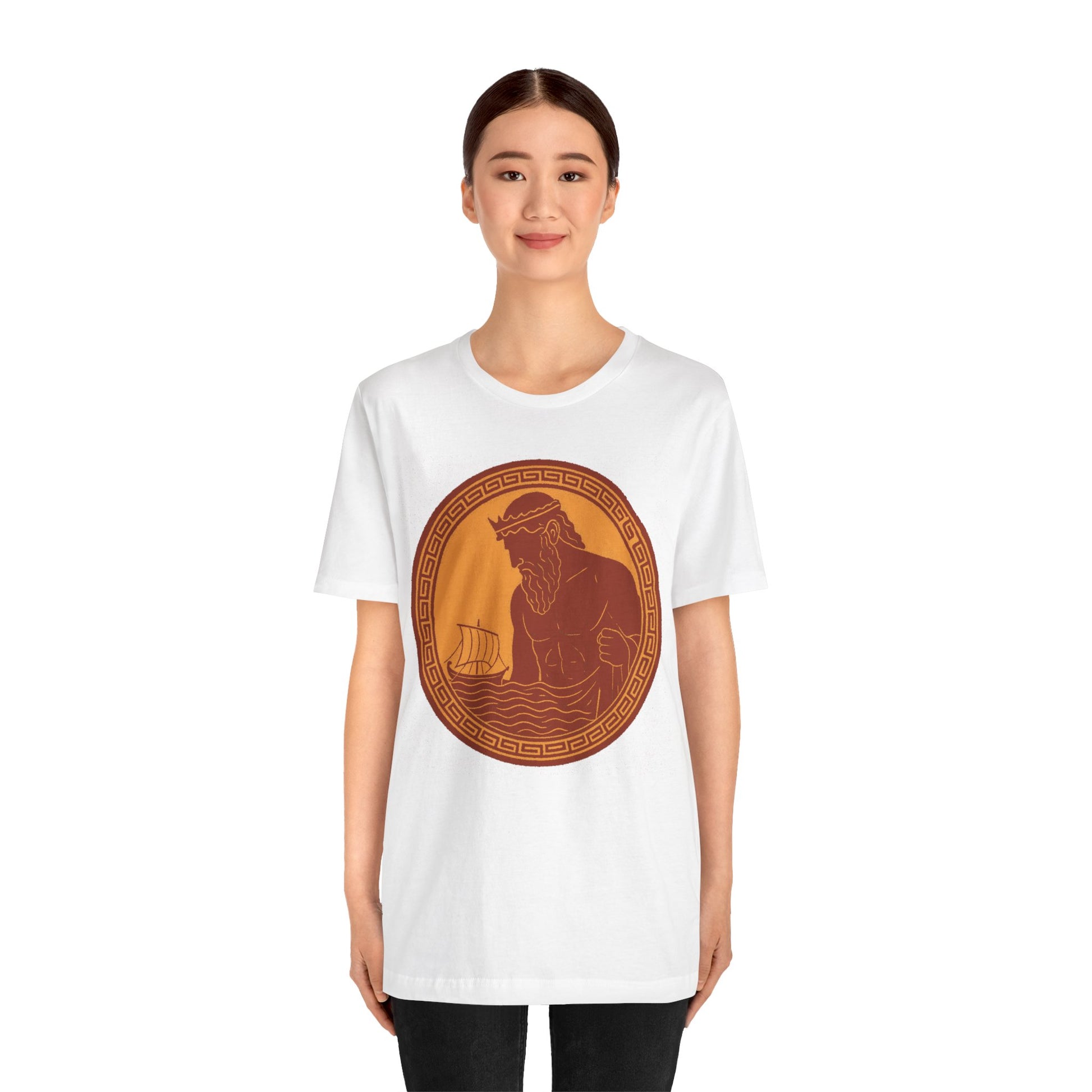 Poseidon Epic T-Shirt – Greek Mythology Ocean God Tee - WhimSpin - https://whimspin.com