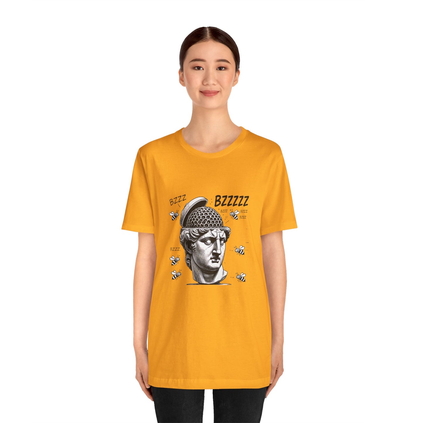 Hive Mind T-Shirt – Surreal Bee Group Think Parody Tee