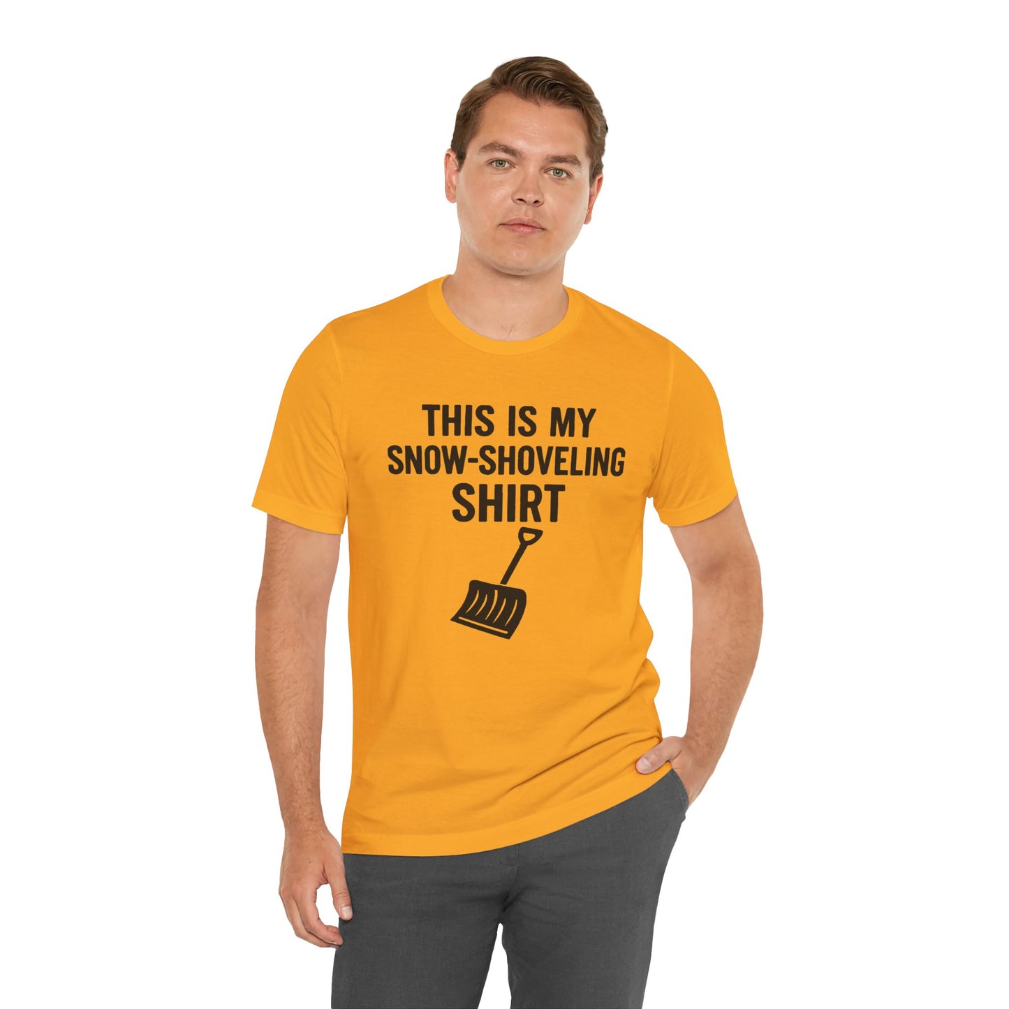 This Is My Snow-Shoveling Shirt – Funny Winter Chore Tee
