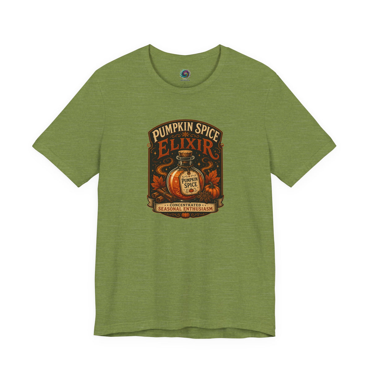 Pumpkin Spice Elixir T-Shirt – Funny Witchy Fall Coffee Tee