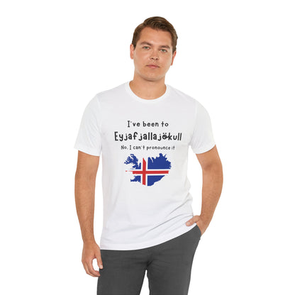 Eyjafjallajökull T-Shirt – Funny Iceland Volcano Travel Merch