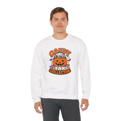 Candy Tax Collector Sweatshirt – Funny Halloween Parent Crewneck