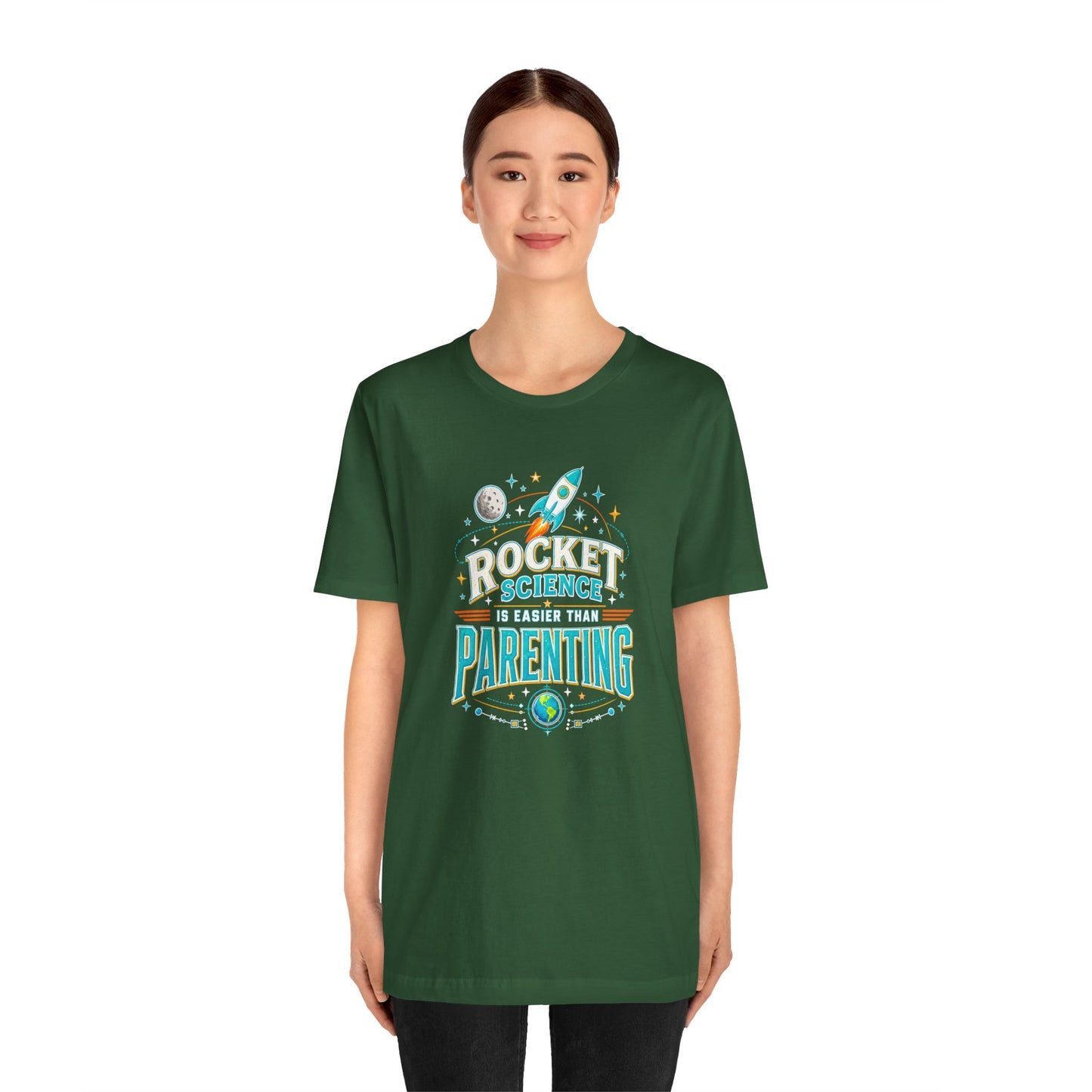 Rocket Science Parenting T-Shirt – Funny Aerospace Parent Tee