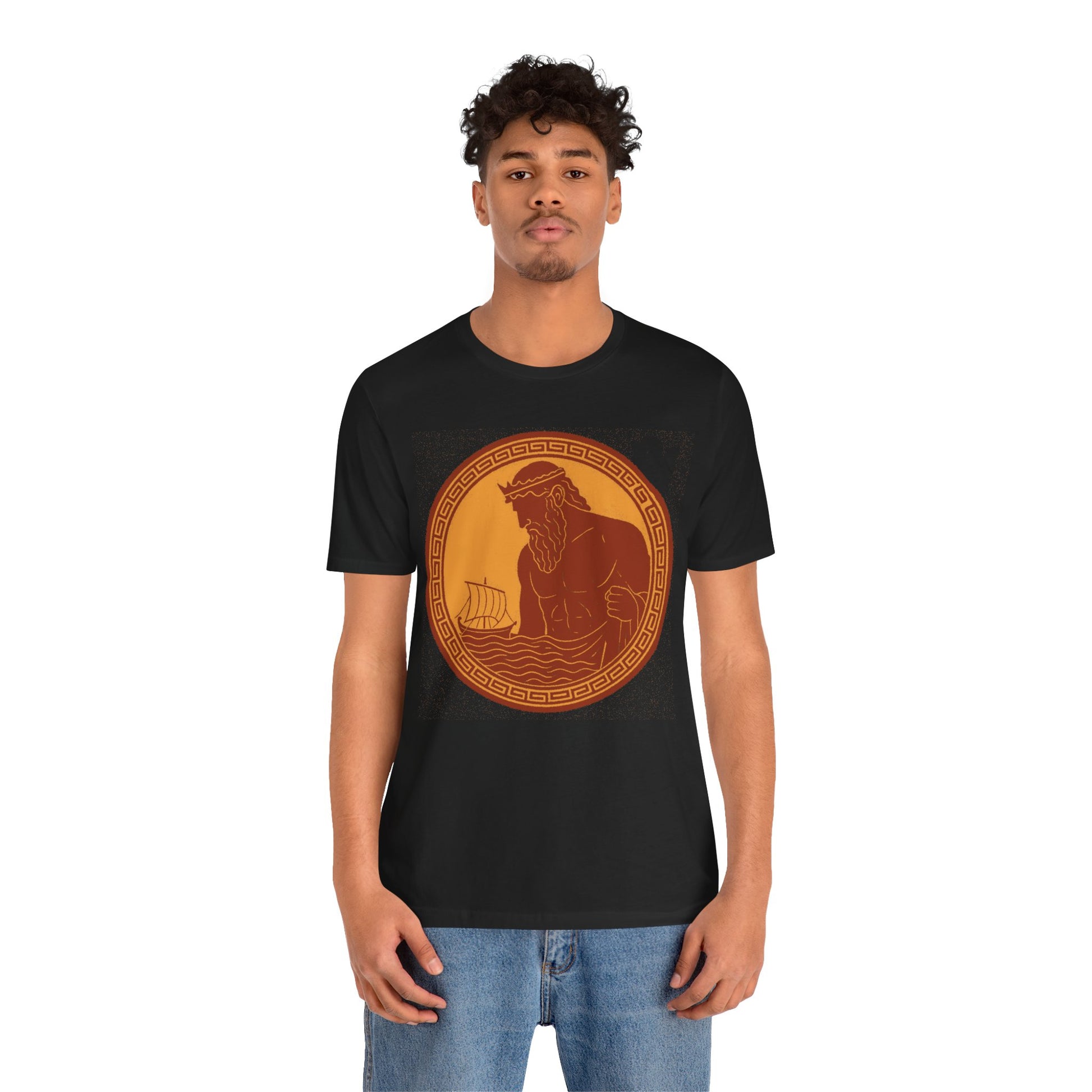 Poseidon Epic T-Shirt – Greek Mythology Ocean God Tee - WhimSpin - https://whimspin.com
