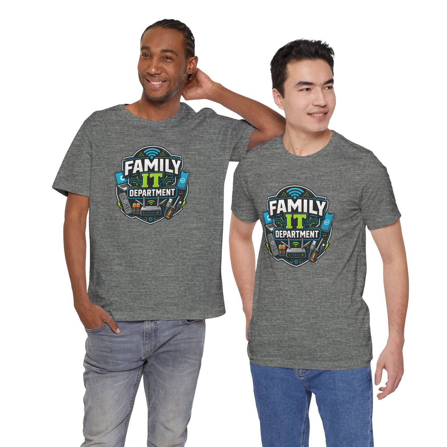 Family IT Department T-Shirt – Funny Household Tech Support Tee