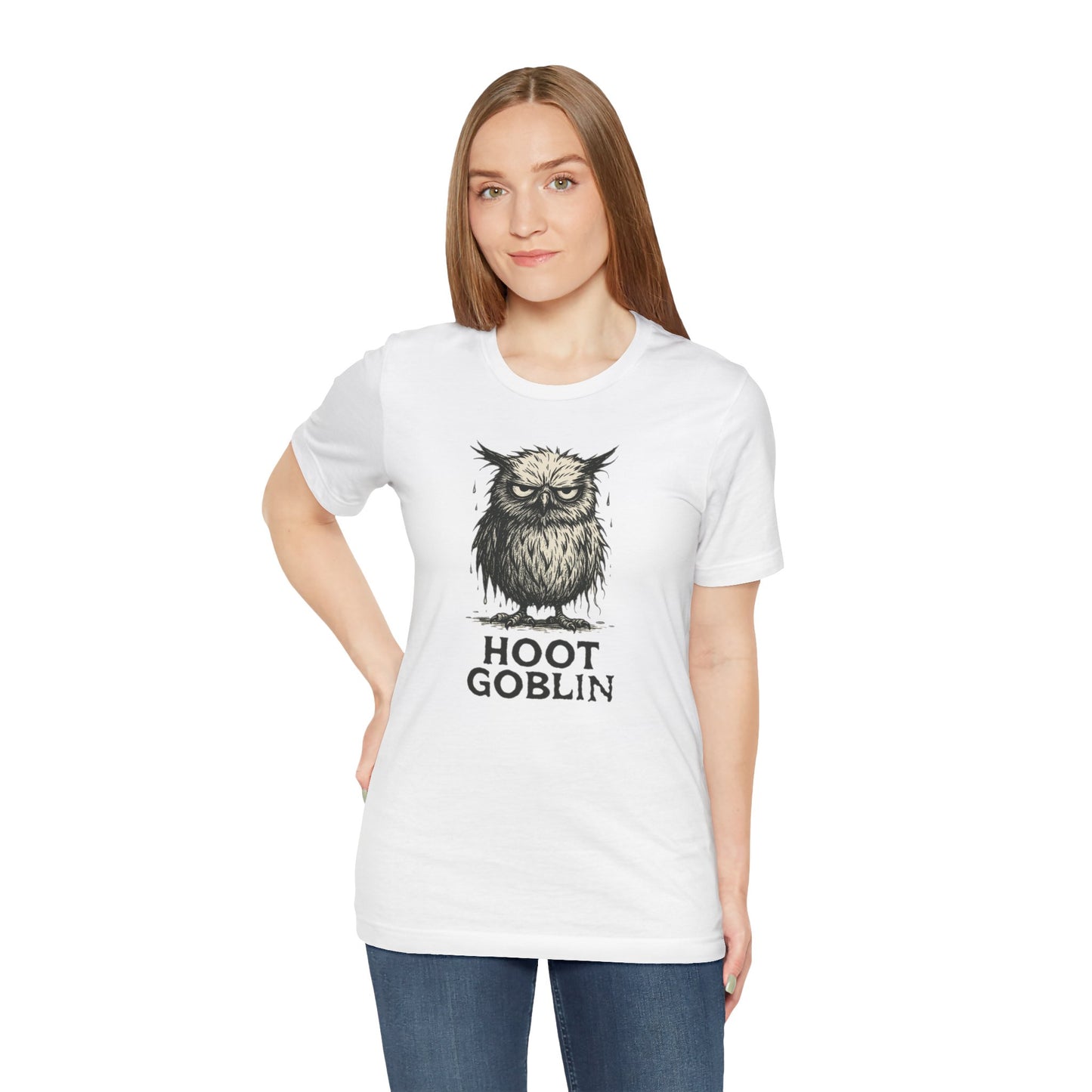 Hoot Goblin T-Shirt – Funny Owl Tee for Night Owls & Mischief Makers