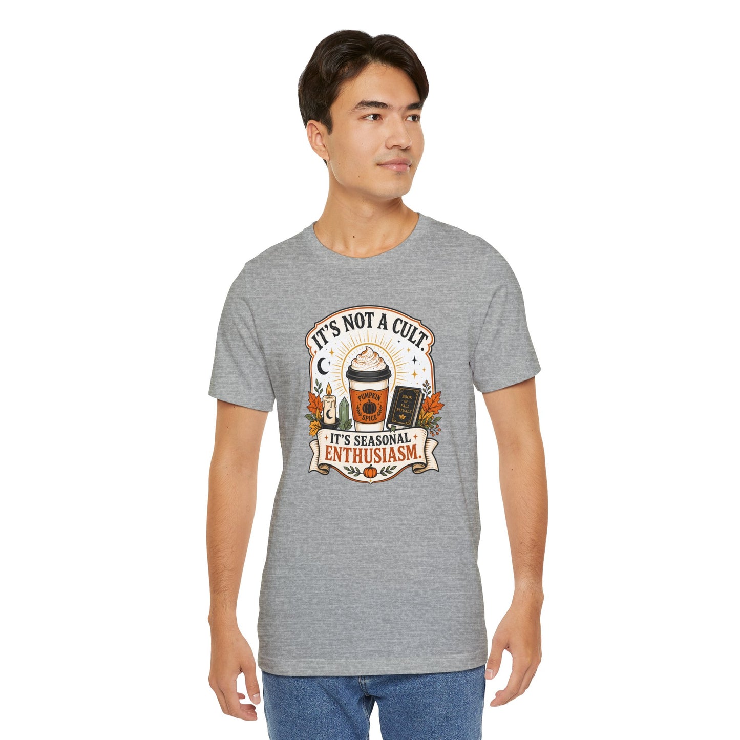 It’s Not a Cult Pumpkin Spice T-Shirt – Funny Fall Tee