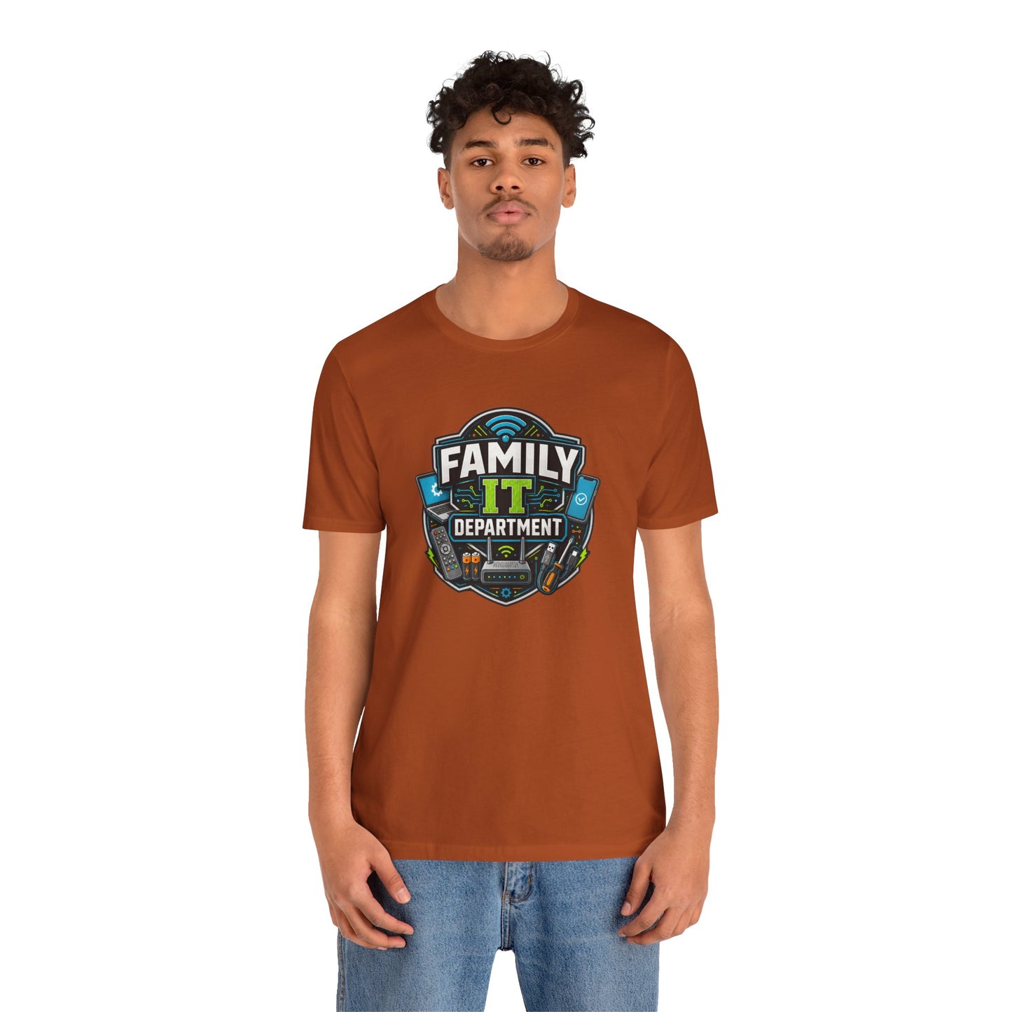 Family IT Department T-Shirt – Funny Household Tech Support Tee