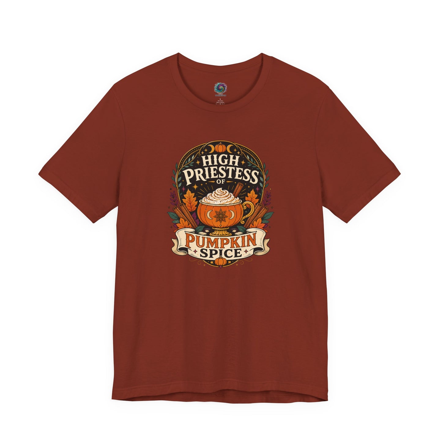 High Priestess of Pumpkin Spice T-Shirt – Funny Fall Tee