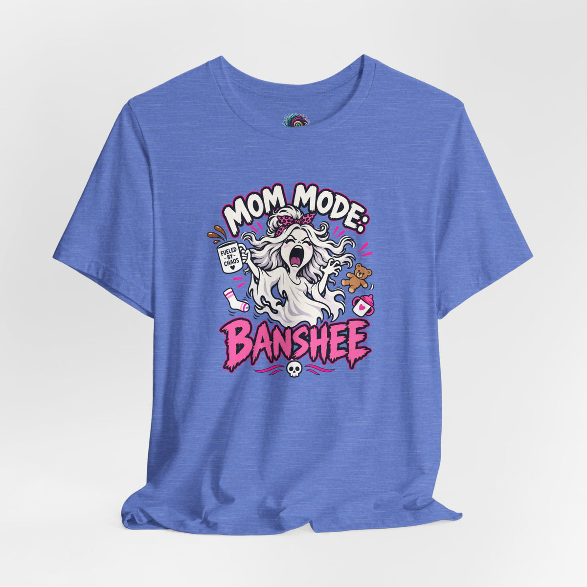 Mom Mode Banshee T-Shirt – Funny Chaotic Mom Halloween Tee