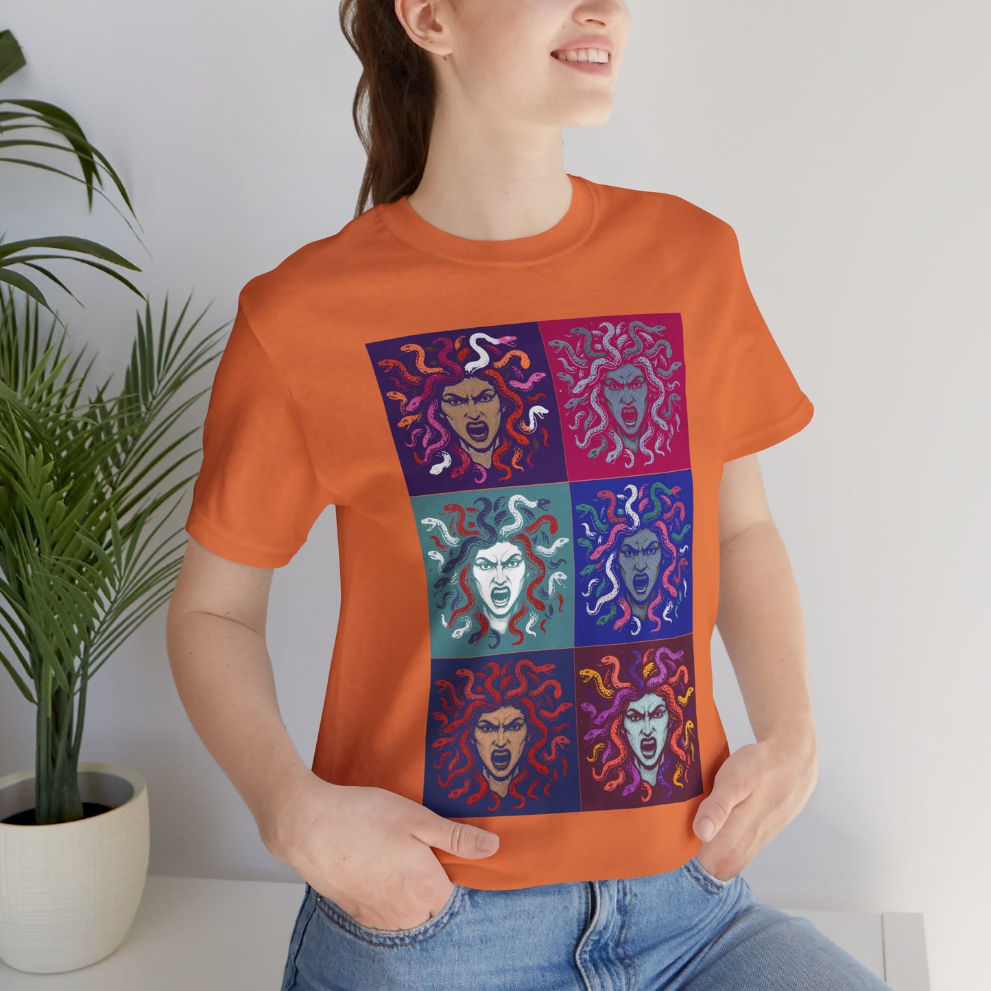 The Female Gaze Medusa T-Shirt – Feminist Pop Art Tee