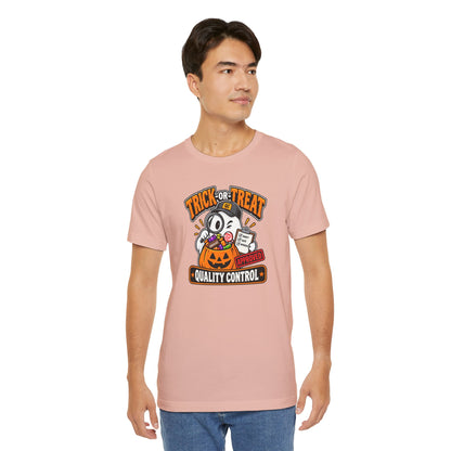 Trick-or-Treat Quality Control T-Shirt – Funny Halloween Candy Tee