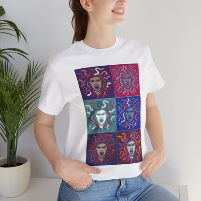 The Female Gaze Medusa T-Shirt – Feminist Pop Art Tee