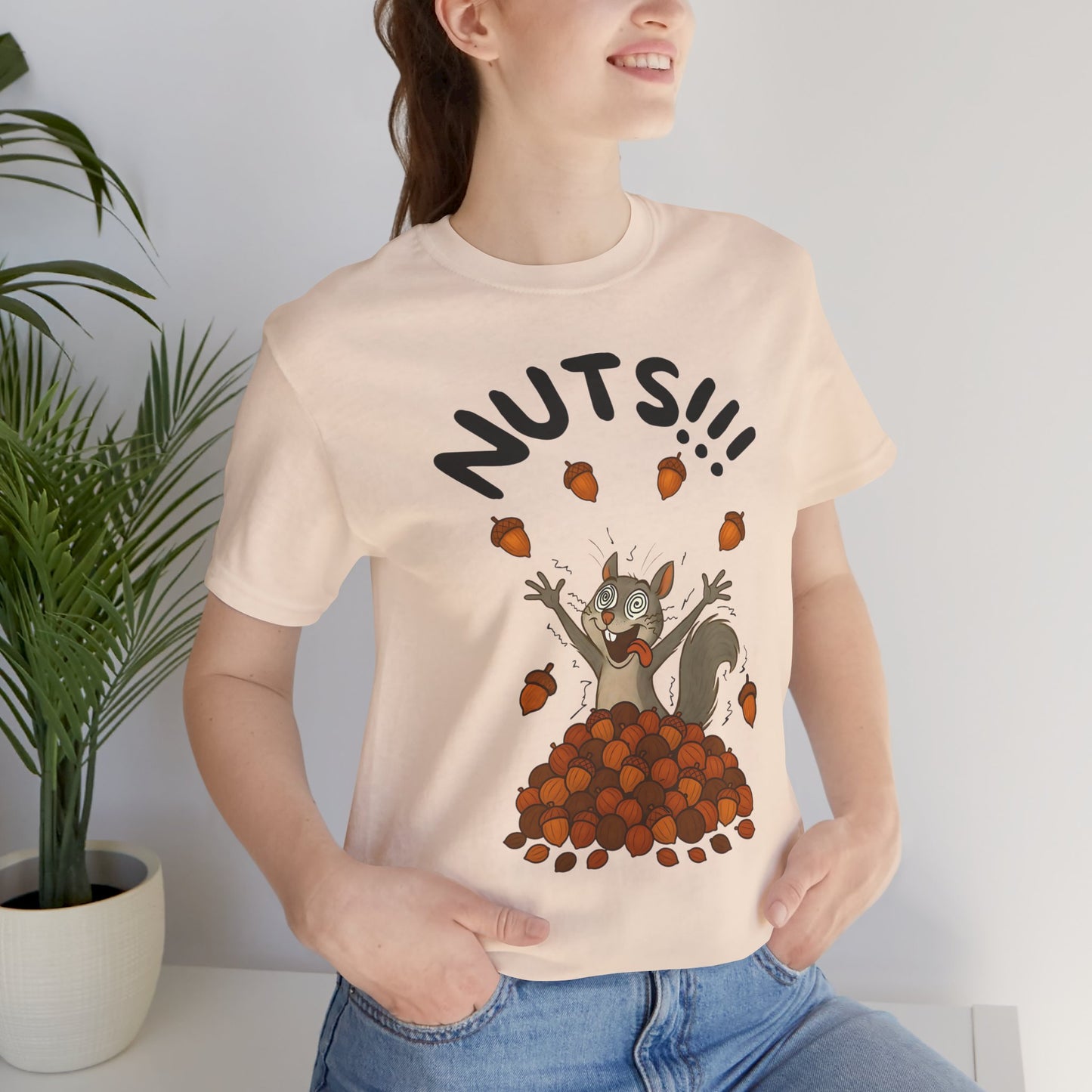 Crazy Squirrel Shirt – Funny Squirrel Nuts T-Shirt for Quirky Style