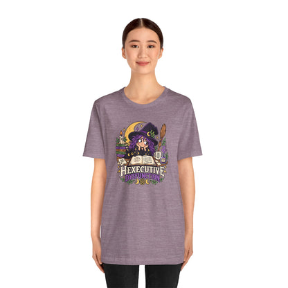 Hexecutive Dysfunction T-Shirt - Funny Witchy ADHD Humor Tee