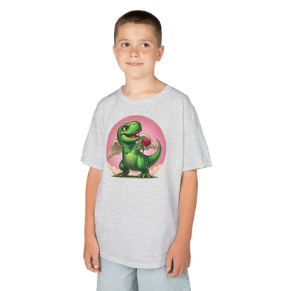 Cupidsaurus Rex Kids T-Shirt – Cute Dinosaur Valentine’s Day Tee for Kids