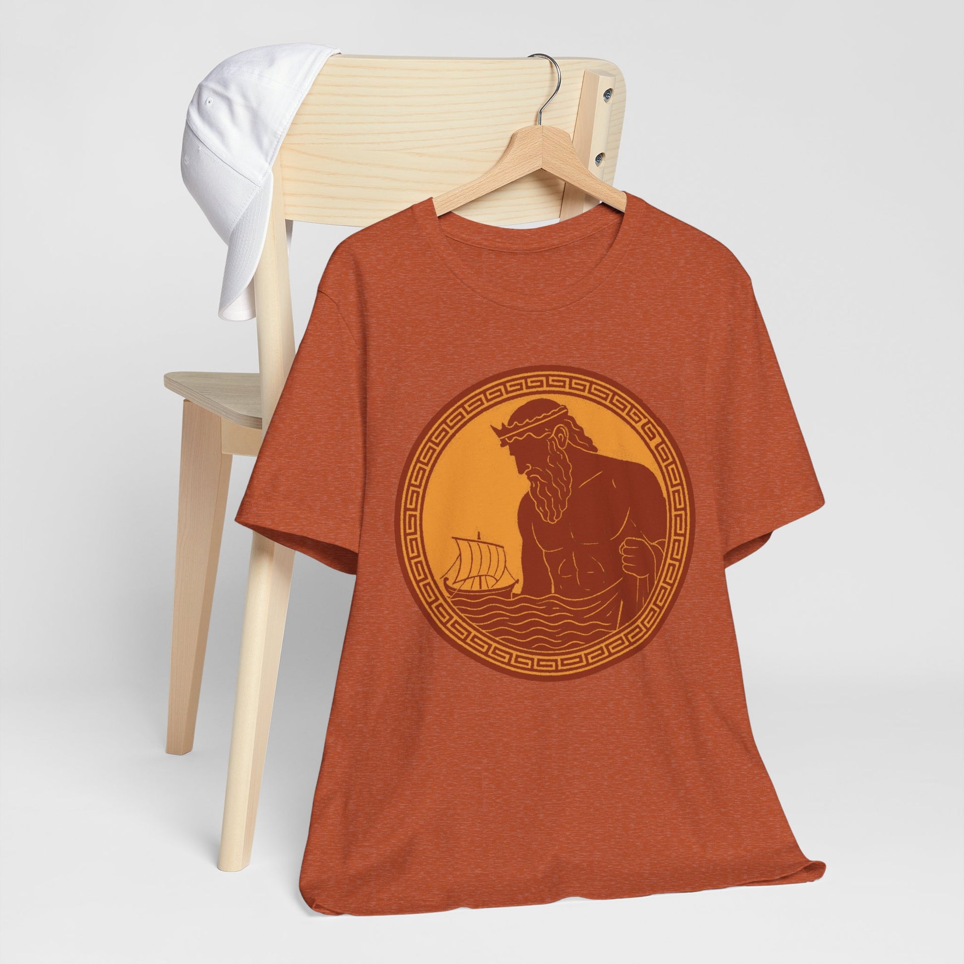 Poseidon Epic T-Shirt – Greek Mythology Ocean God Tee - WhimSpin - https://whimspin.com