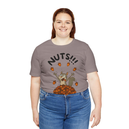 Crazy Squirrel Shirt – Funny Squirrel Nuts T-Shirt for Quirky Style