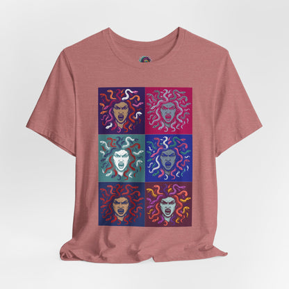 The Female Gaze Medusa T-Shirt – Feminist Pop Art Tee