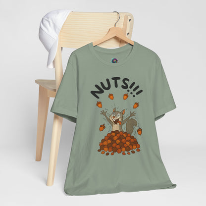 Crazy Squirrel Shirt – Funny Squirrel Nuts T-Shirt for Quirky Style