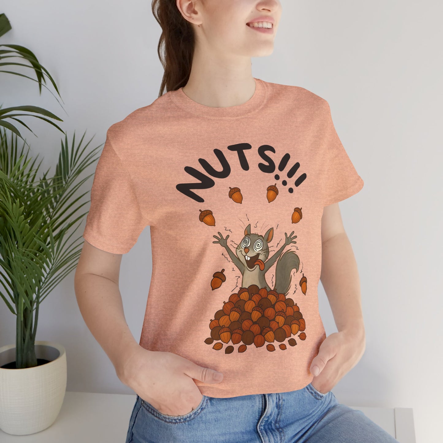 Crazy Squirrel Shirt – Funny Squirrel Nuts T-Shirt for Quirky Style