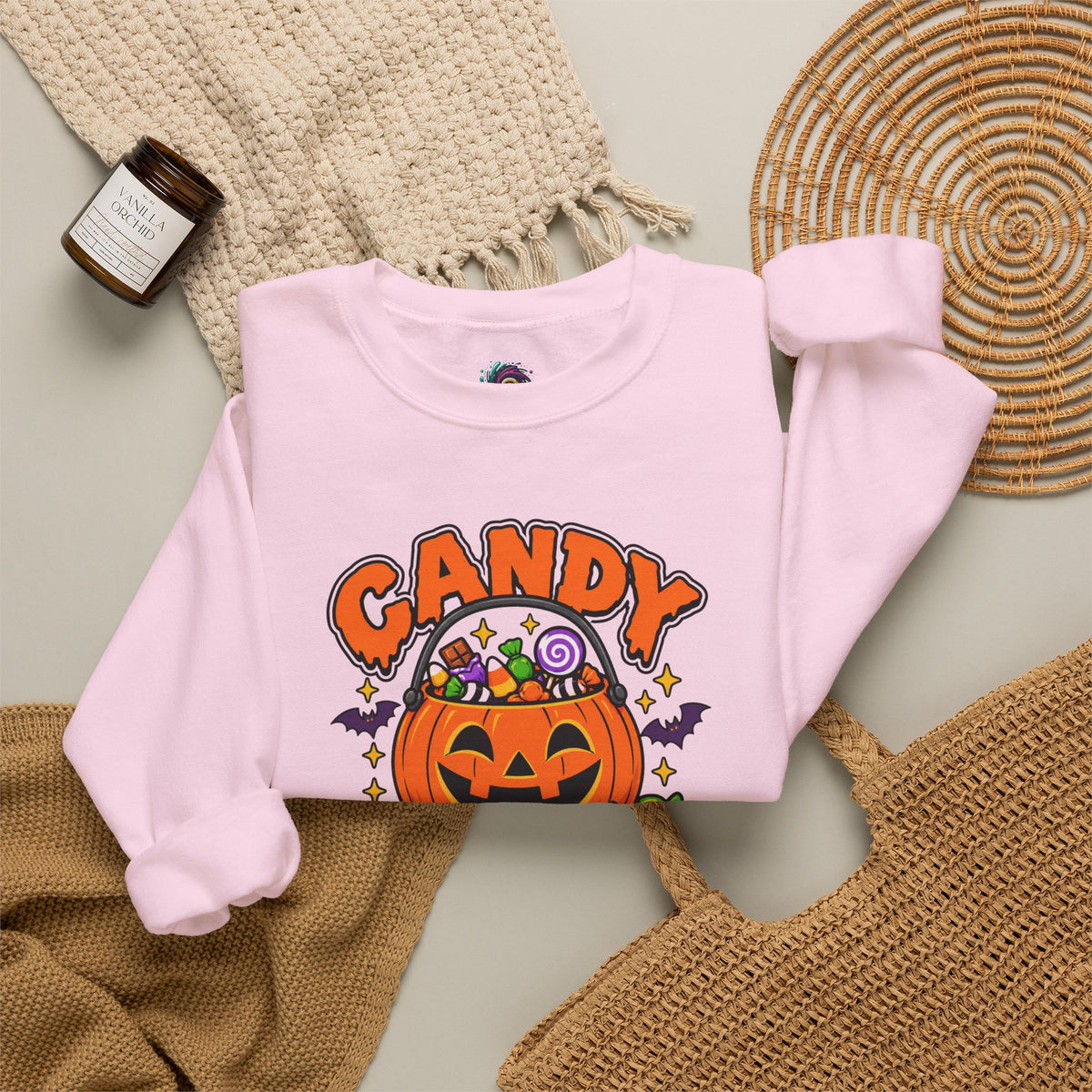 Candy Tax Collector Sweatshirt – Funny Halloween Parent Crewneck
