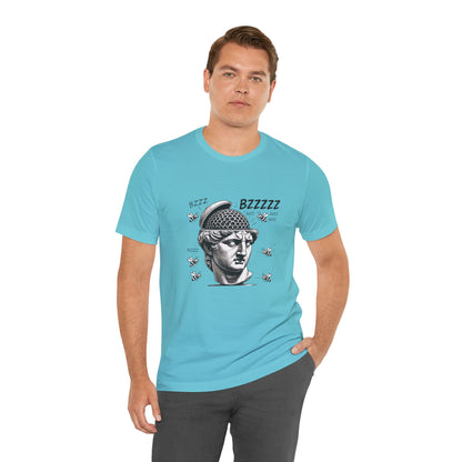 Hive Mind T-Shirt – Surreal Bee Group Think Parody Tee