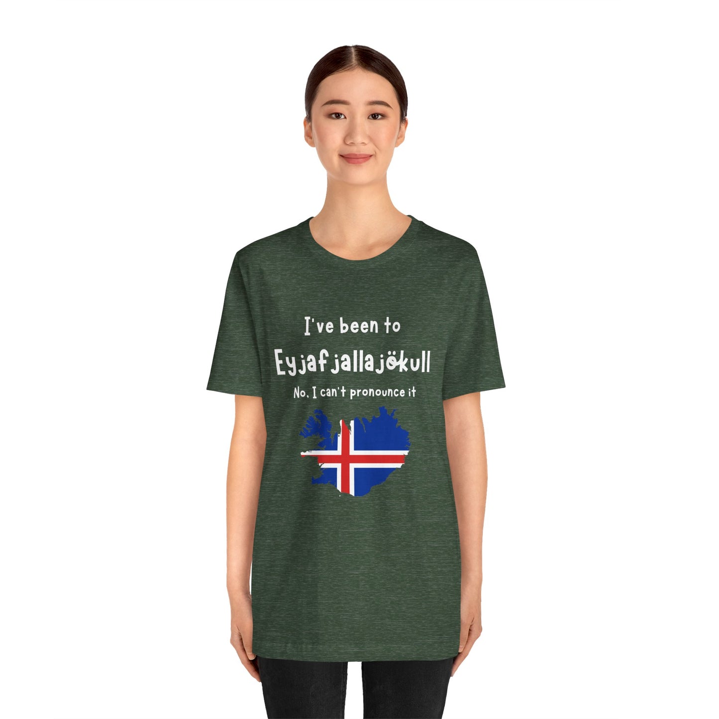 Eyjafjallajökull T-Shirt – Funny Iceland Volcano Travel Merch