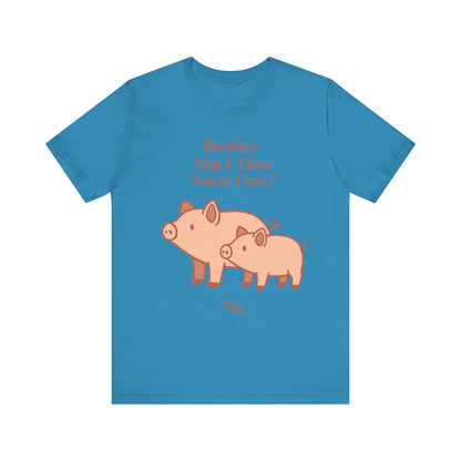 Brother May I Have Some Oats T-Shirt – Funny Viral Pig Meme Tee