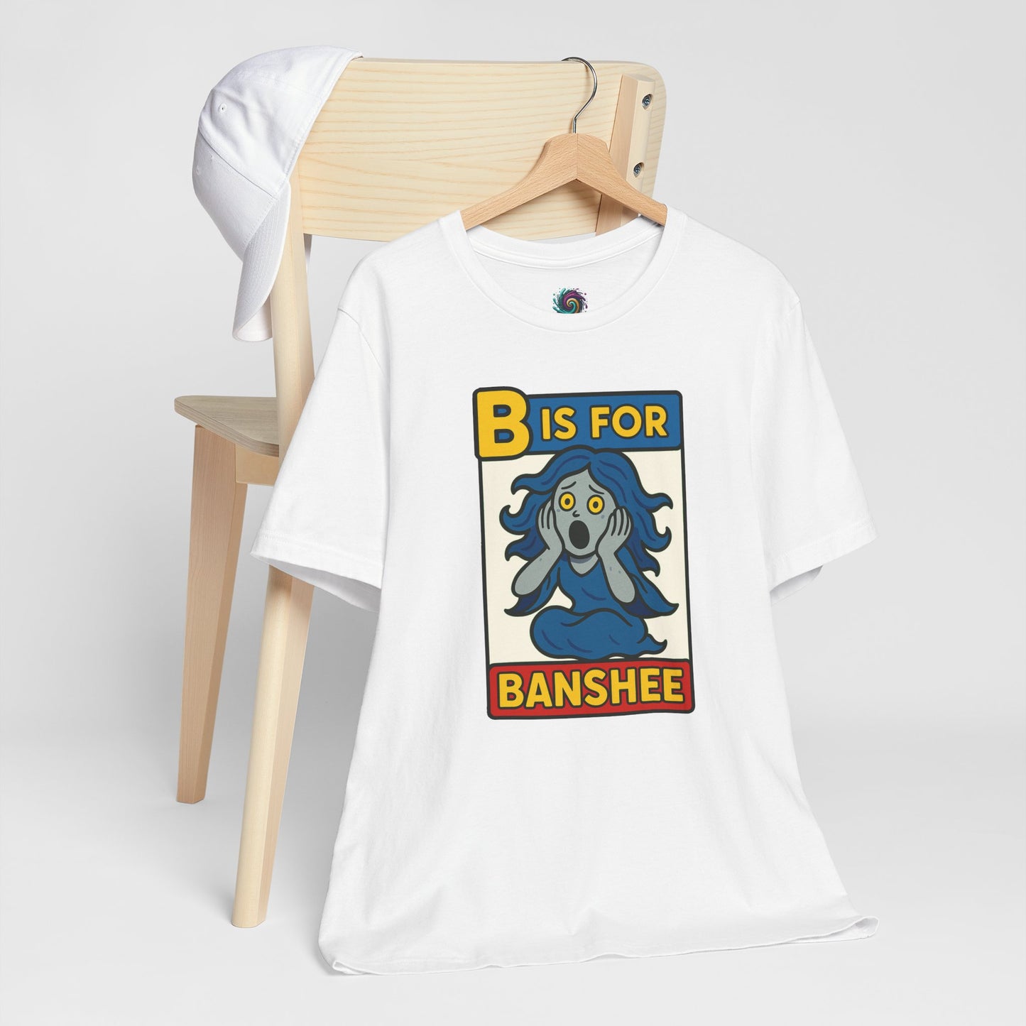 B is for Banshee T-Shirt – Funny Halloween Legend Alphabet Tee