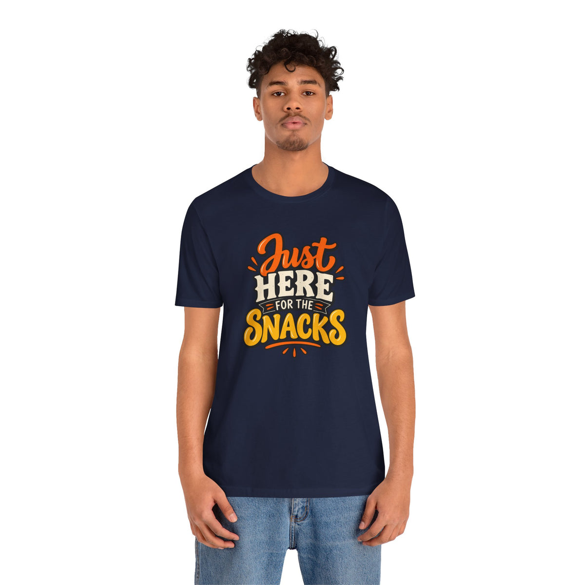 Just Here for the Snacks T-Shirt – Funny Halloween Foodie Tee