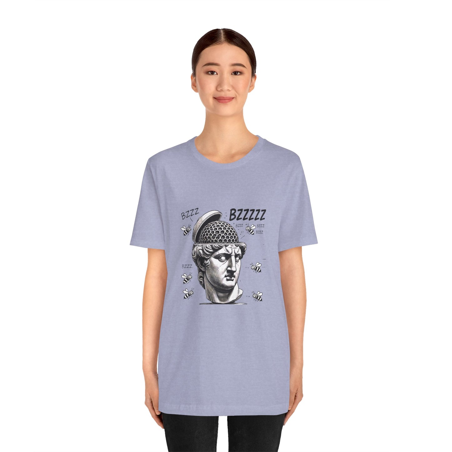Hive Mind T-Shirt – Surreal Bee Group Think Parody Tee