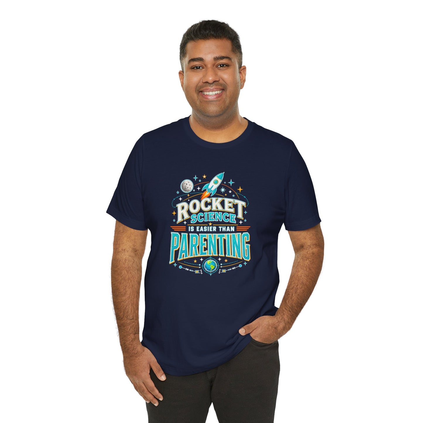 Rocket Science Parenting T-Shirt – Funny Aerospace Parent Tee