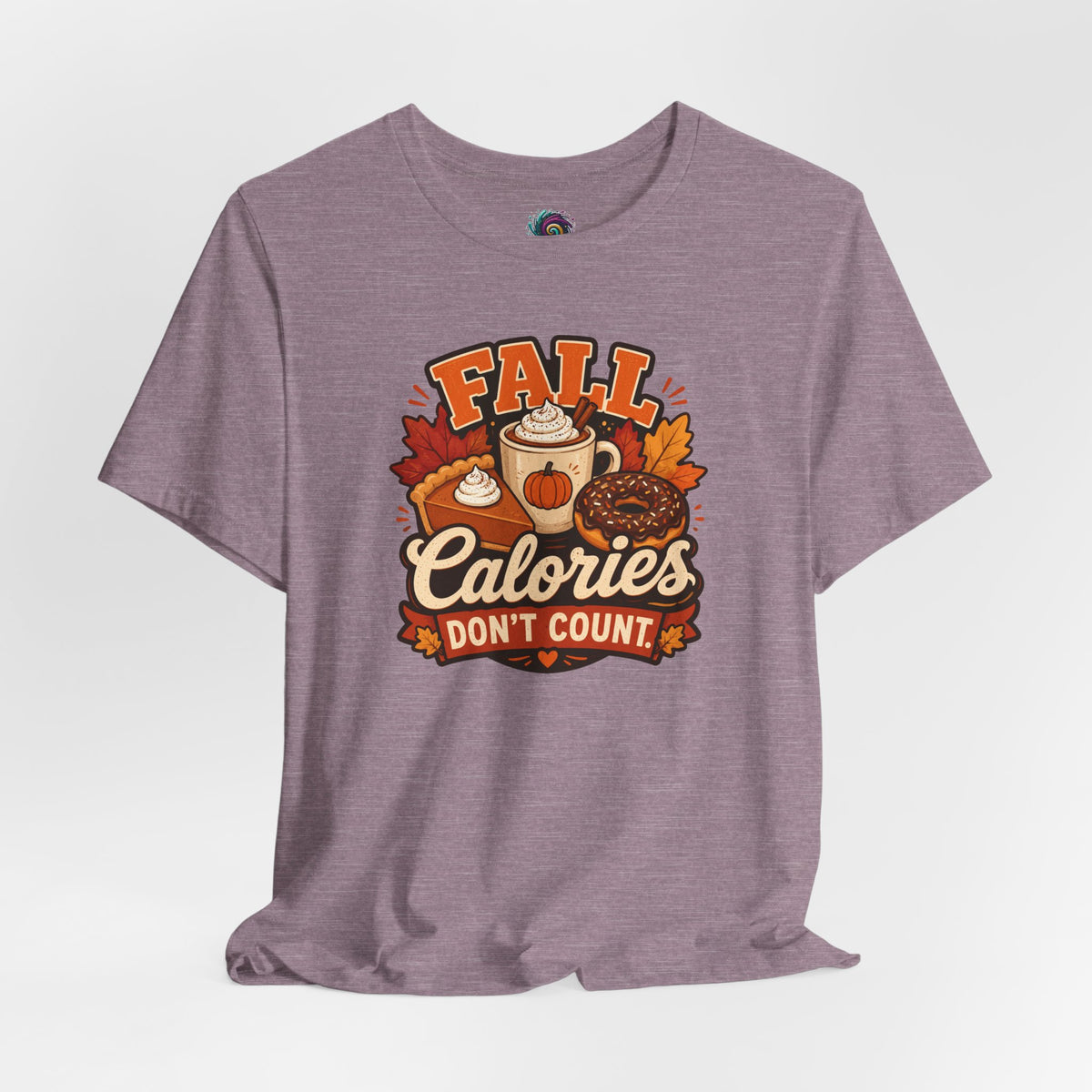 Fall Calories Don’t Count T-Shirt – Funny Pumpkin Spice Food Tee
