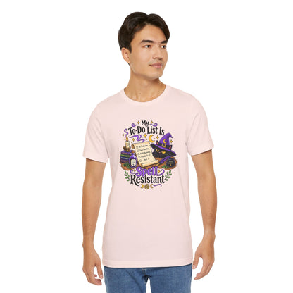 My To-Do List Is Spell Resistant T-Shirt – Funny Witchy ADHD Tee