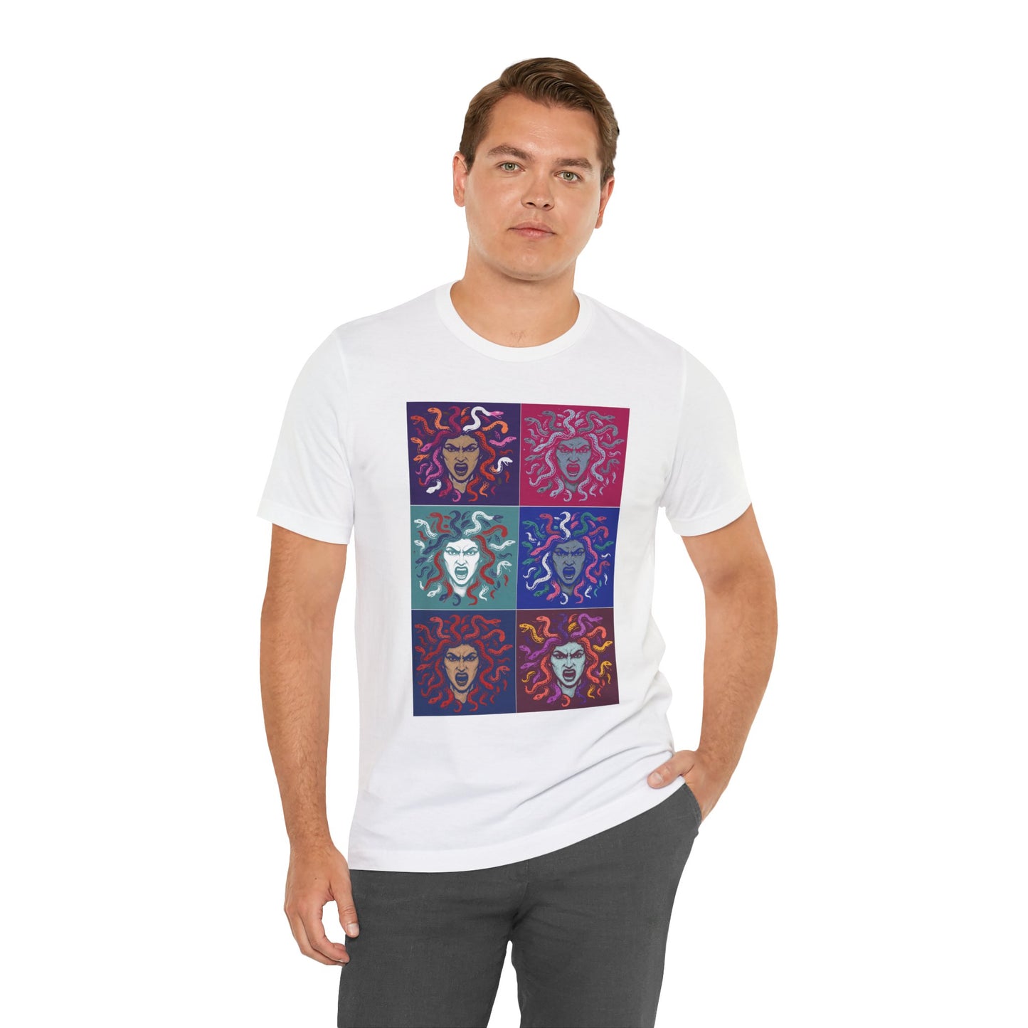 The Female Gaze Medusa T-Shirt – Feminist Pop Art Tee