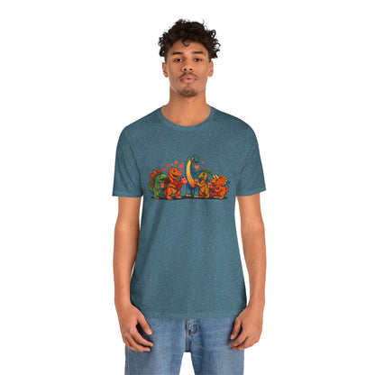 Dinosaur Valentines T-Shirt – Cute Dino Valentine’s Day Tee
