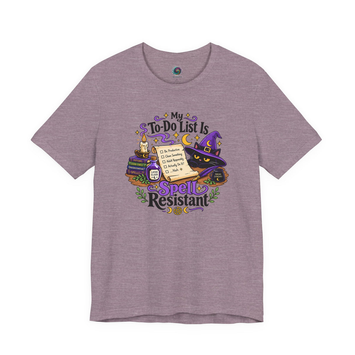 My To-Do List Is Spell Resistant T-Shirt – Funny Witchy ADHD Tee
