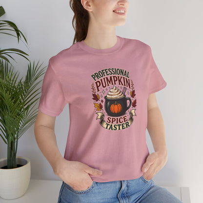Professional Pumpkin Spice Taster T-Shirt – Funny Fall Coffee Tee