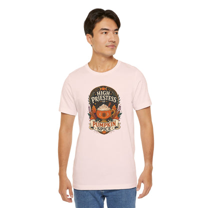 High Priestess of Pumpkin Spice T-Shirt – Funny Fall Tee