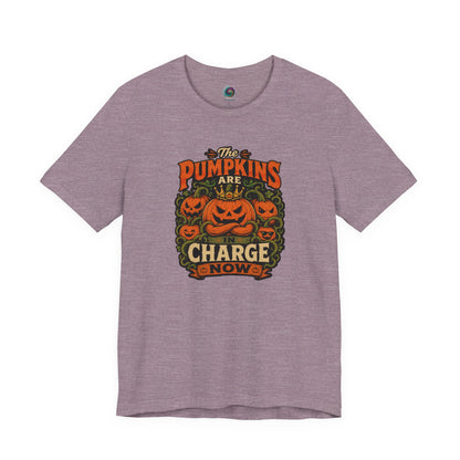 The Pumpkins Are in Charge Now T-Shirt – Funny Halloween Fall Tee