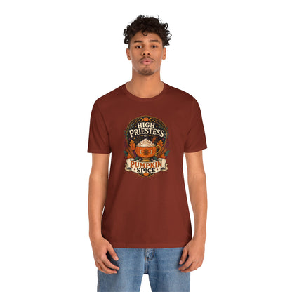 High Priestess of Pumpkin Spice T-Shirt – Funny Fall Tee