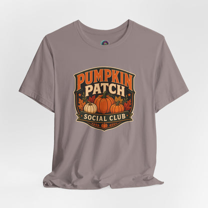Pumpkin Patch Social Club T-Shirt – Fall Pumpkin Tee