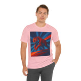 Geometric Tiger T-Shirt – Bold Jungle Animal Tee in Abstract Style - WhimSpin - https://whimspin.com