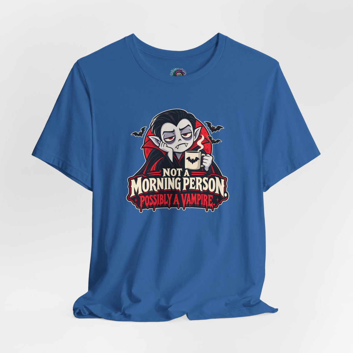 Not a Morning Person Possibly a Vampire T-Shirt – Funny Halloween Tee