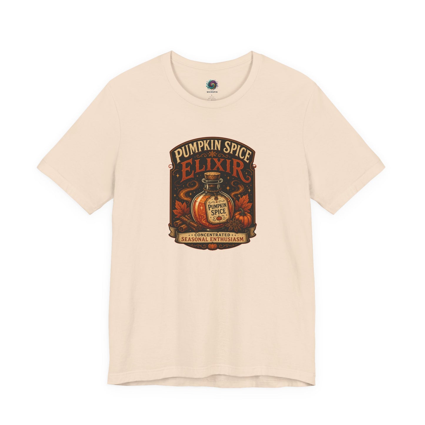 Pumpkin Spice Elixir T-Shirt – Funny Witchy Fall Coffee Tee