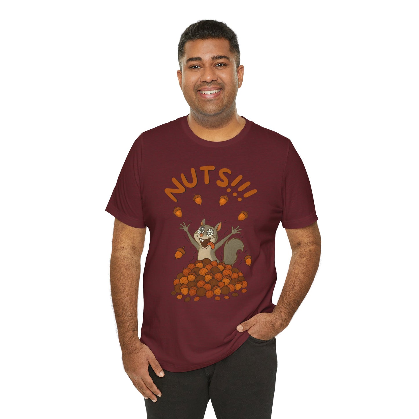 Crazy Squirrel Shirt – Funny Squirrel Nuts T-Shirt for Quirky Style