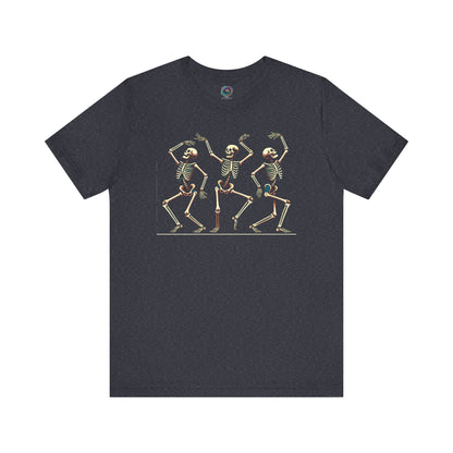 Dancing Skeleton T-Shirt – Funny Halloween Skeleton Shirt for Spooky Season